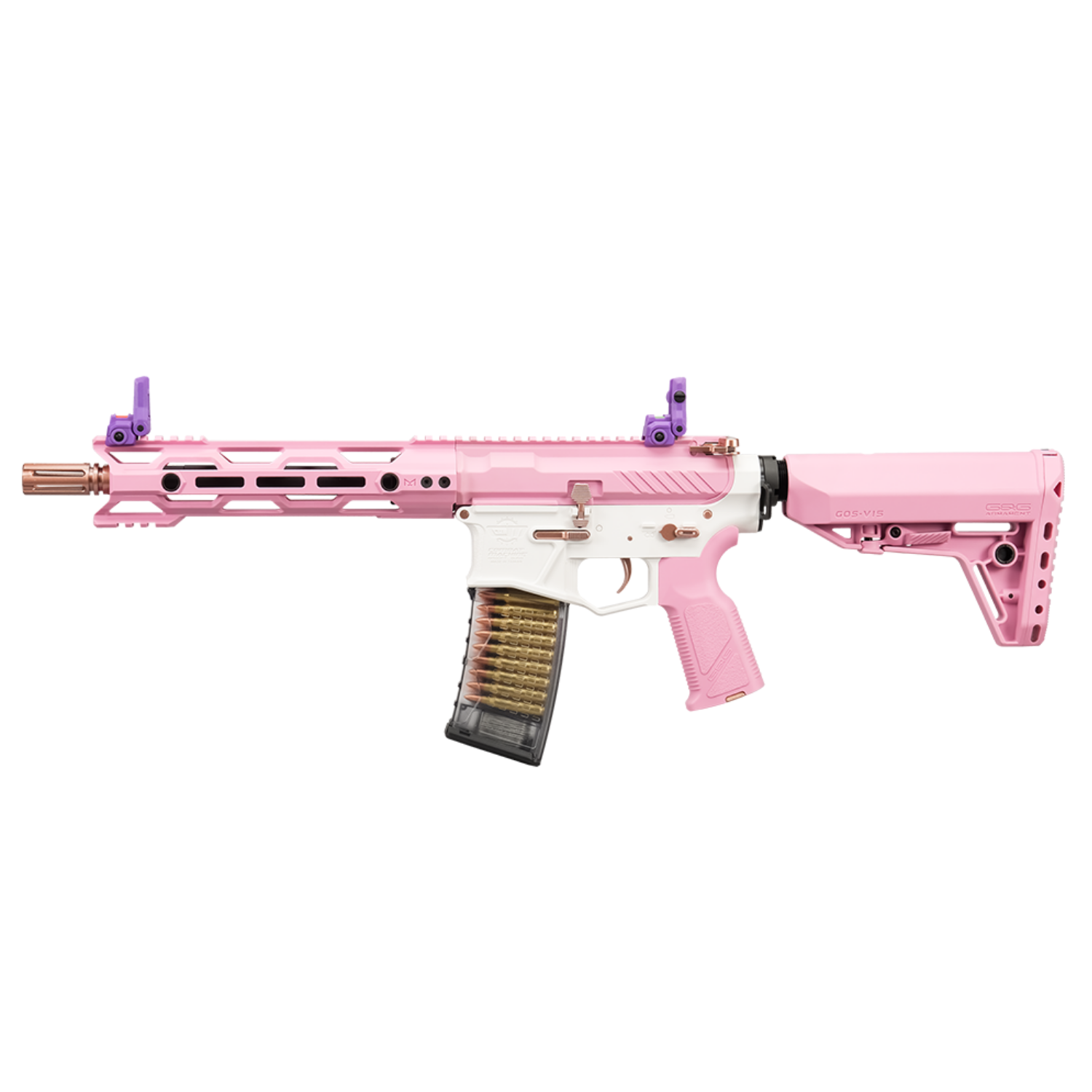 GuayGuay CM16 STEALTH 556 Taffy Pink AEG Airsoft Tüfek