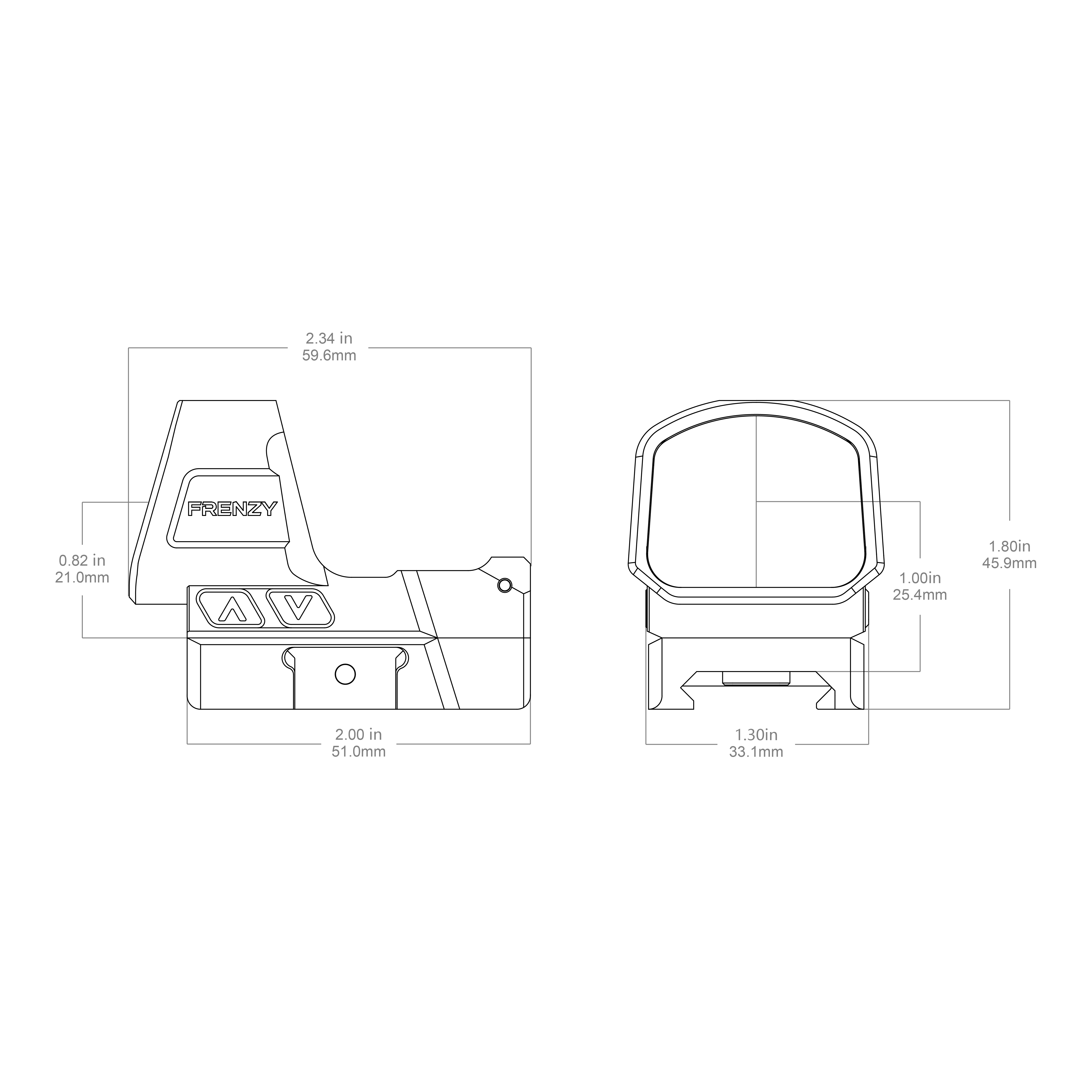 Frenzy F3 Red Dot Teknik Görünüm