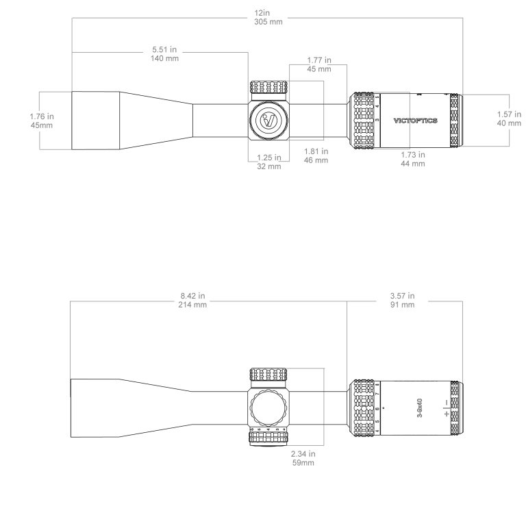 Victoptics SOI 3-9x40 - Görsel 4